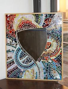 Mosaico maschera